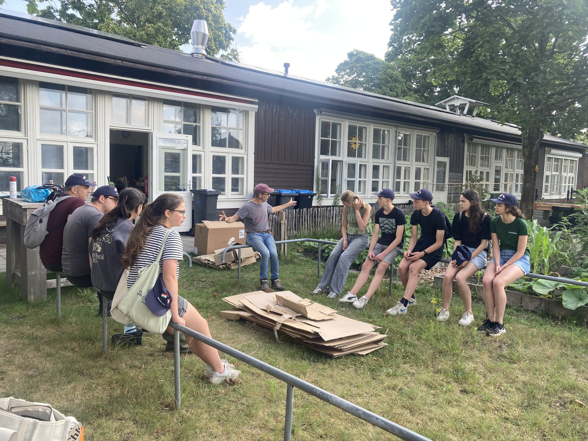 Onderhoud planten in Plantenbank